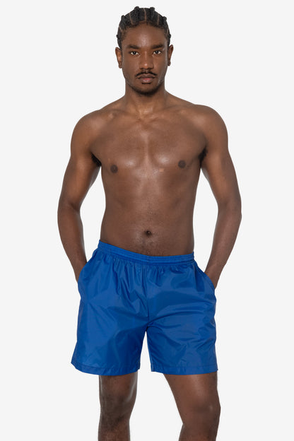 RNF412 - Men's-Unisex Nylon Taffeta Wide Shorts / Swim Trunk