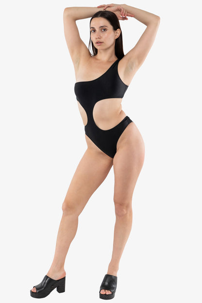 RNT120 - Asymmetrical One Piece Swimsuit