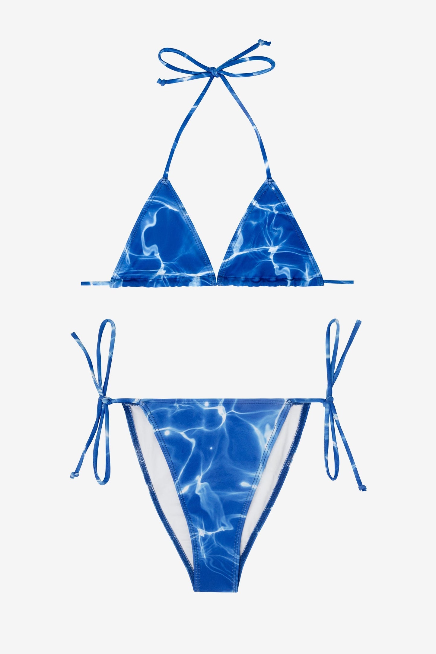 RNT3004P - Printed String Bikini Bottom