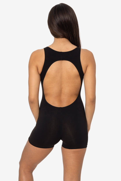 8303GD-SH - Garment Dye Cutout Short Biketard