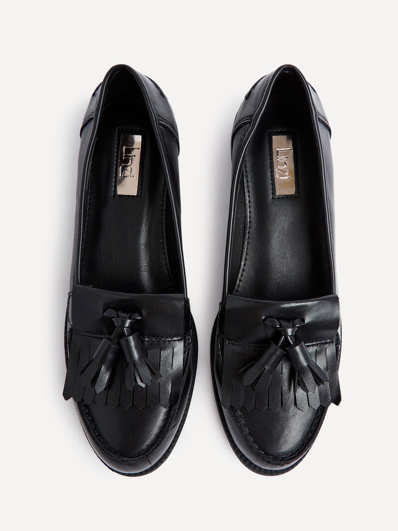 Rosemary Black Nappa Loafers