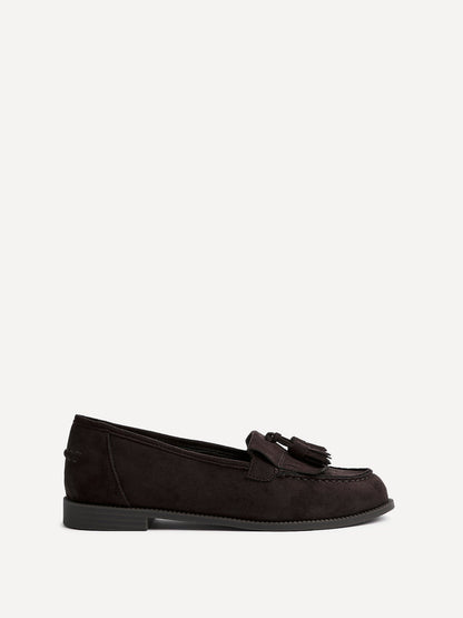Rosemary Brown Faux Suede Loafers