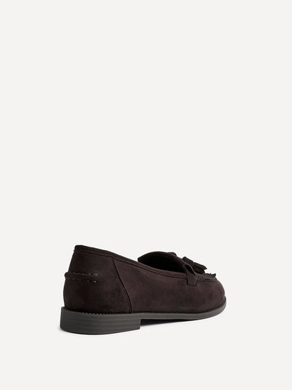 Rosemary Brown Faux Suede Loafers