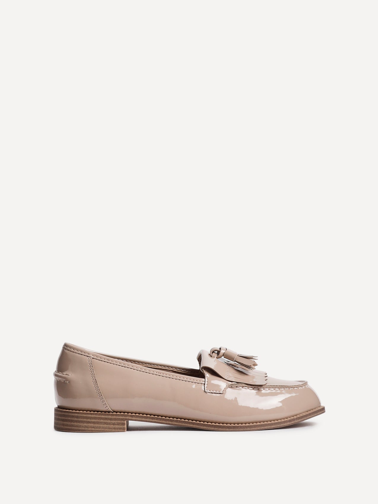 Rosemary Mocha Faux Leather Loafers