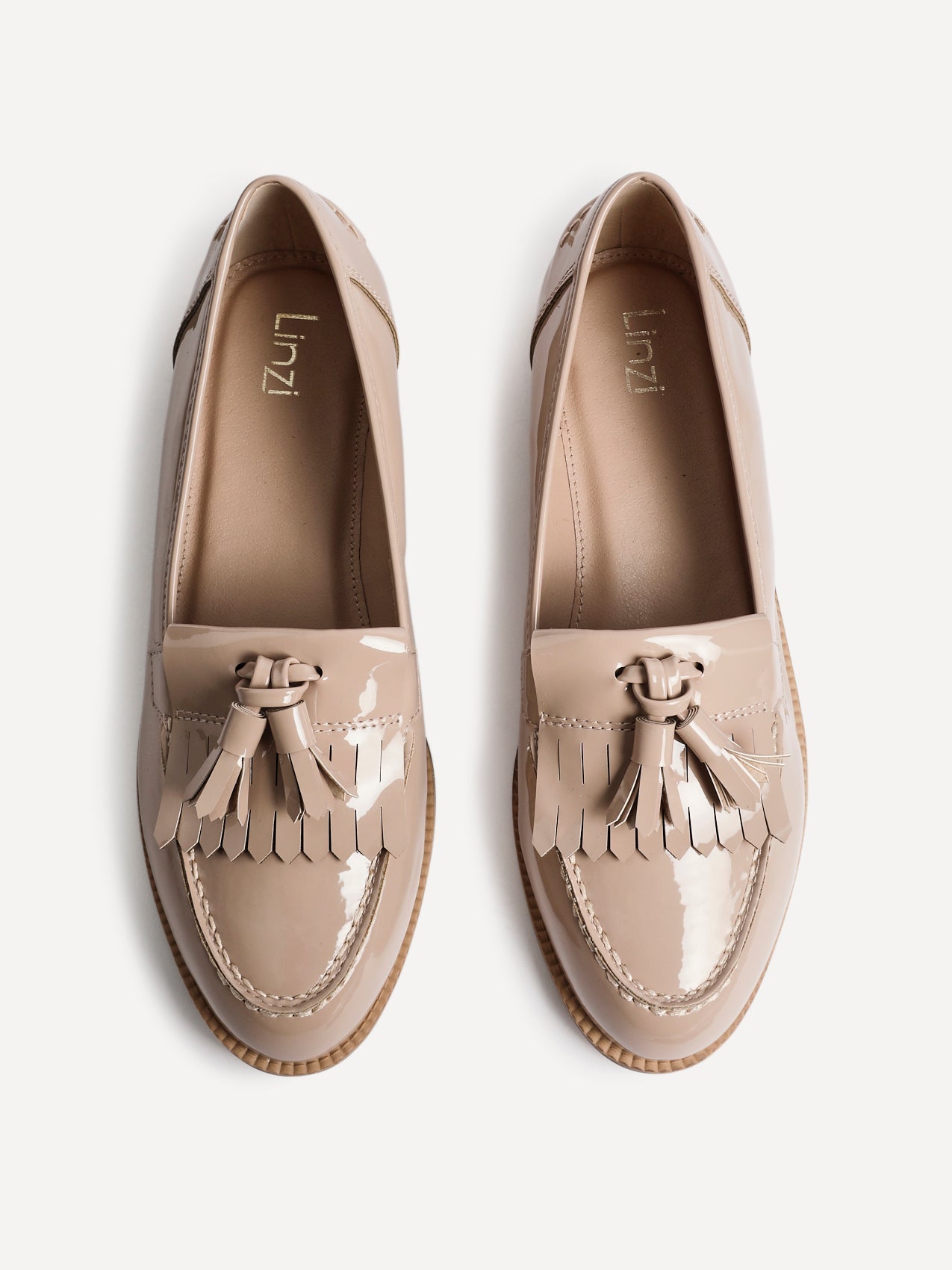 Rosemary Mocha Faux Leather Loafers