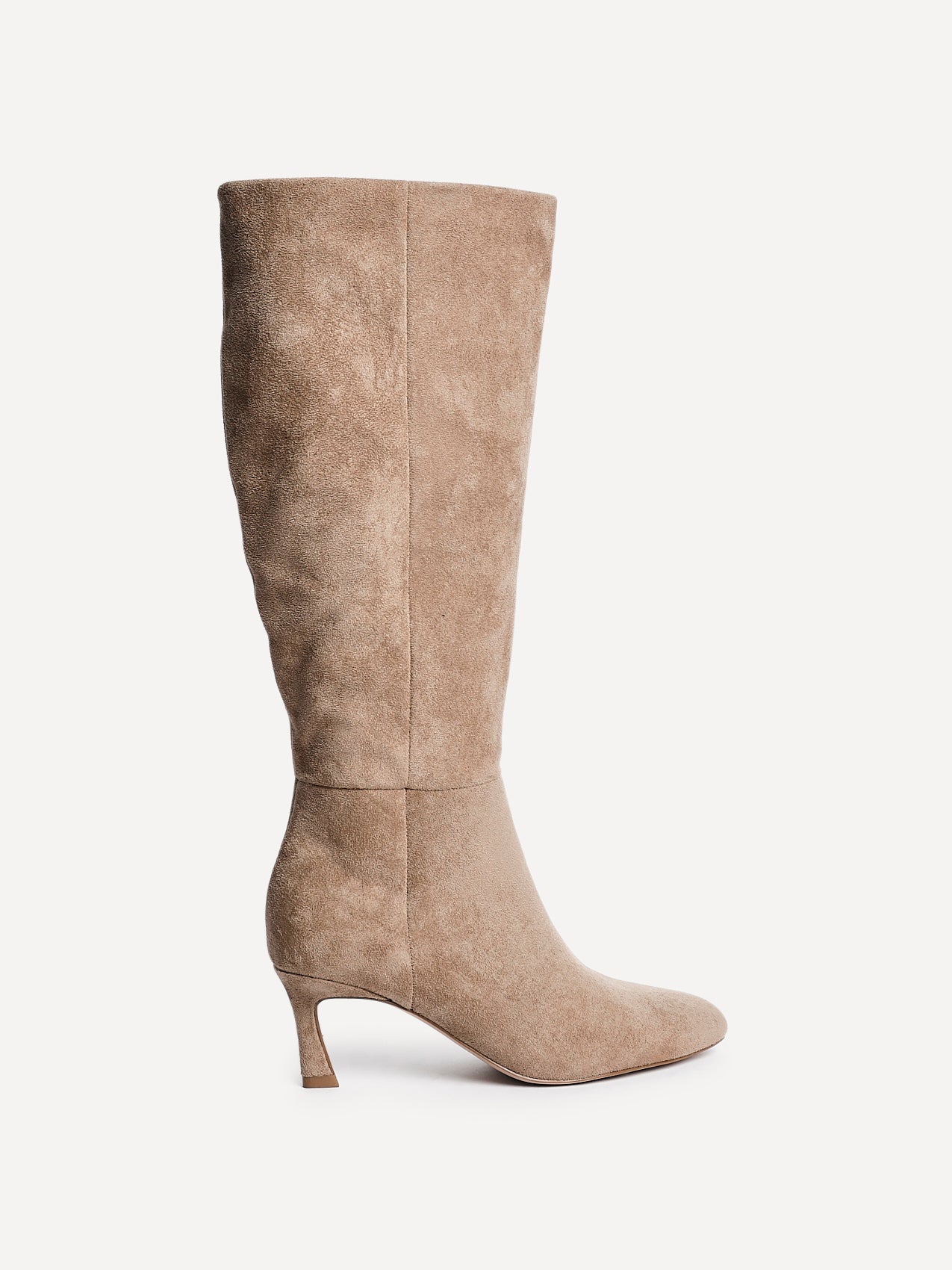 Rush Beige Long Stiletto Boots