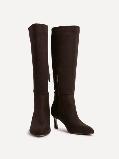 Rush Brown Long Stiletto Boots