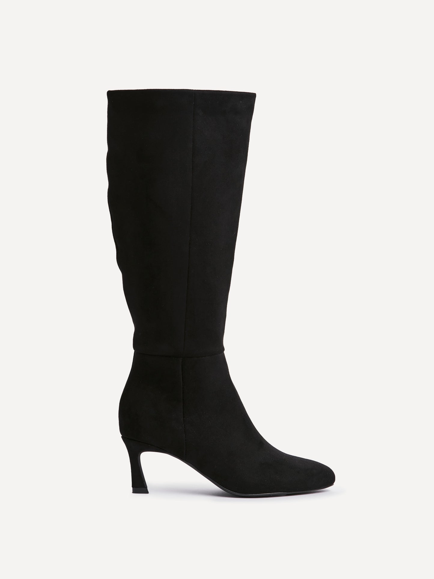 Rush Black Long Stiletto Boots