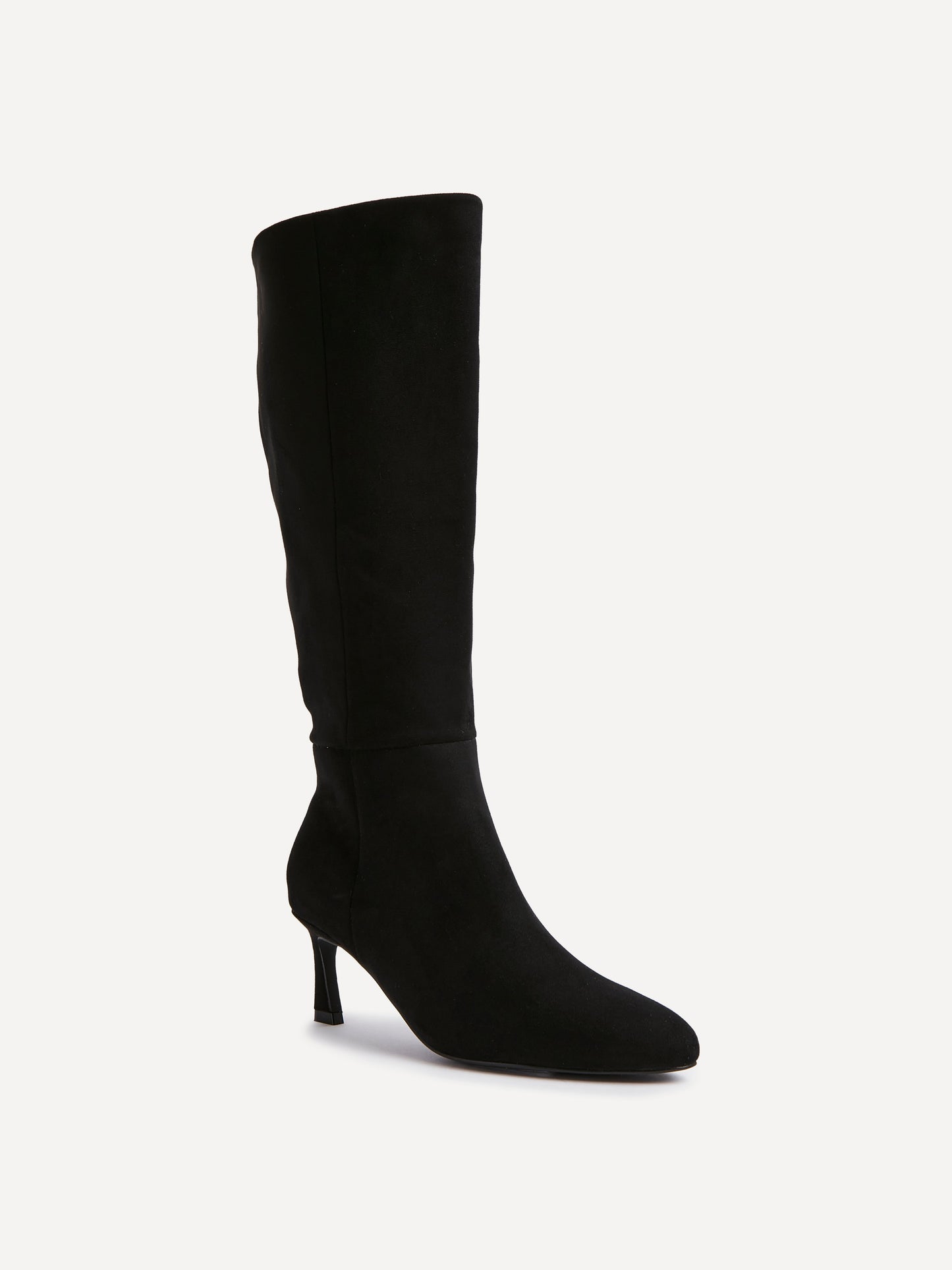 Rush Black Long Stiletto Boots