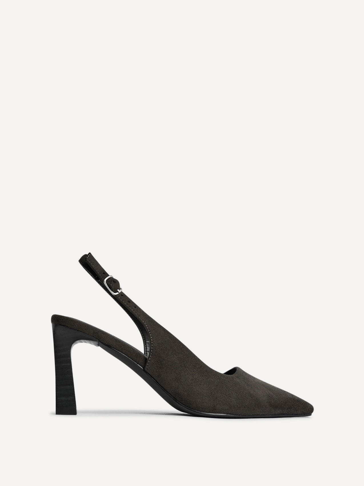 Saint Grey Slingback Court Heels