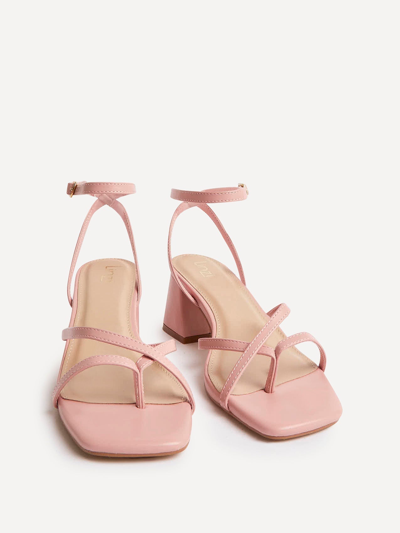 Sally Dusky Pink Heeled Sandals