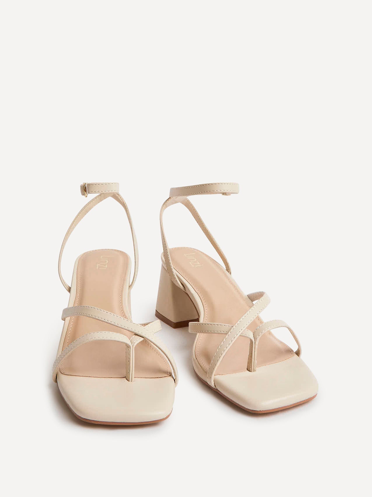 Sally Nude Heeled Sandals