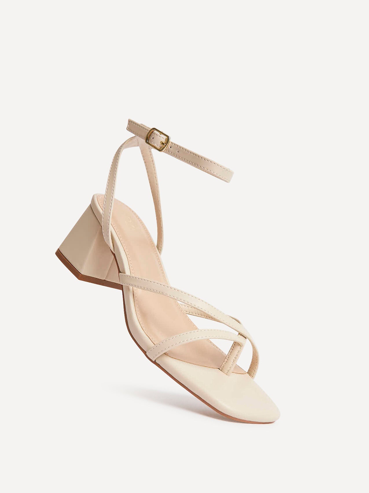 Sally Nude Heeled Sandals