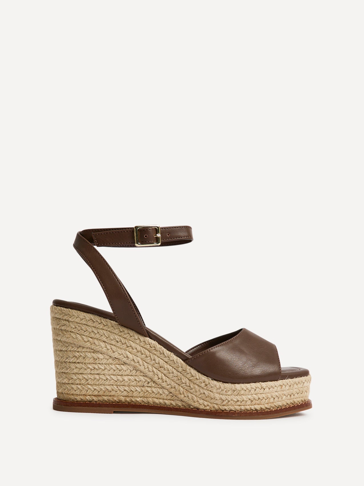 Scene Brown Wedge Sandals