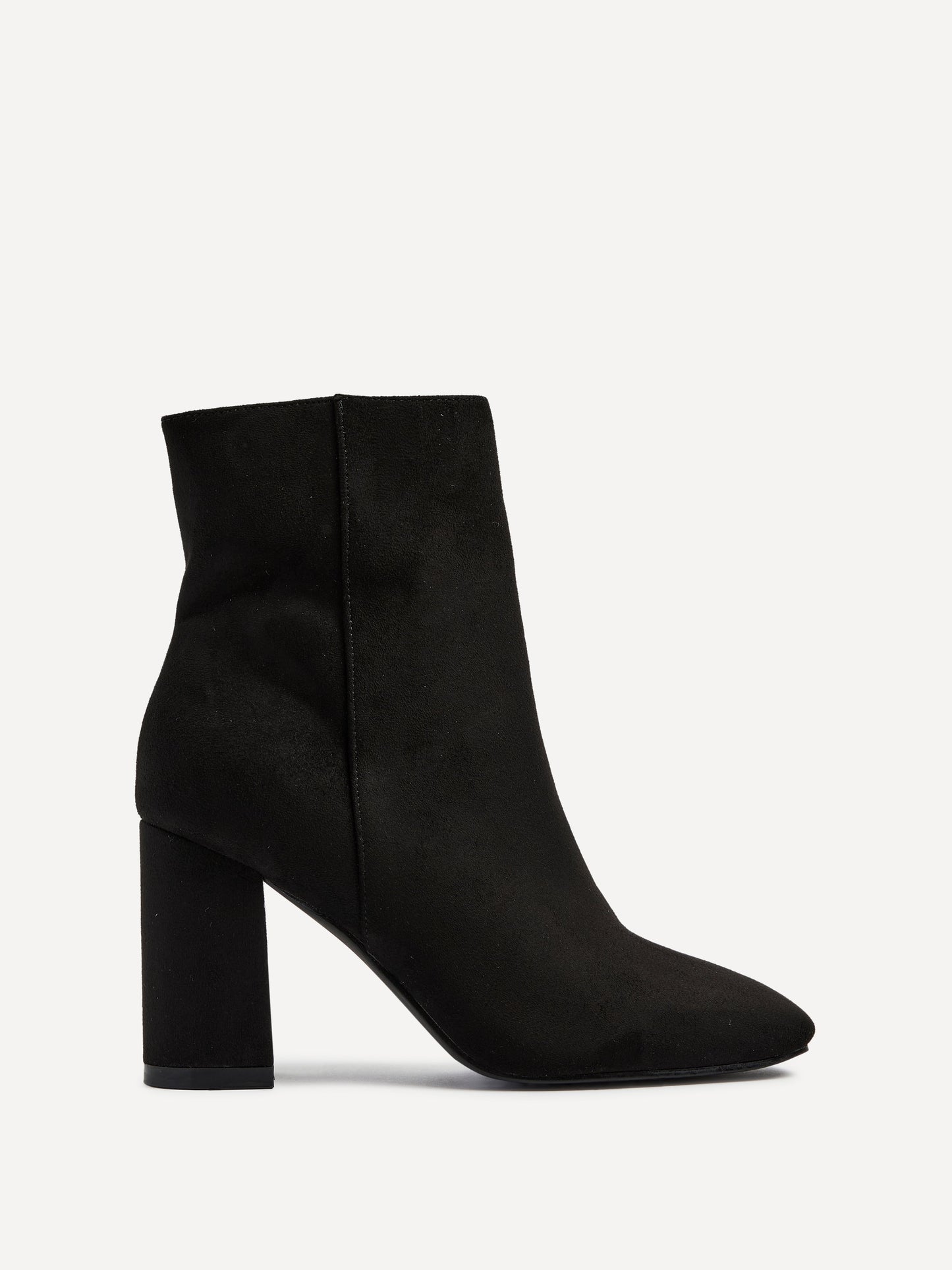 Scout Black Block Heeled Ankle Boots