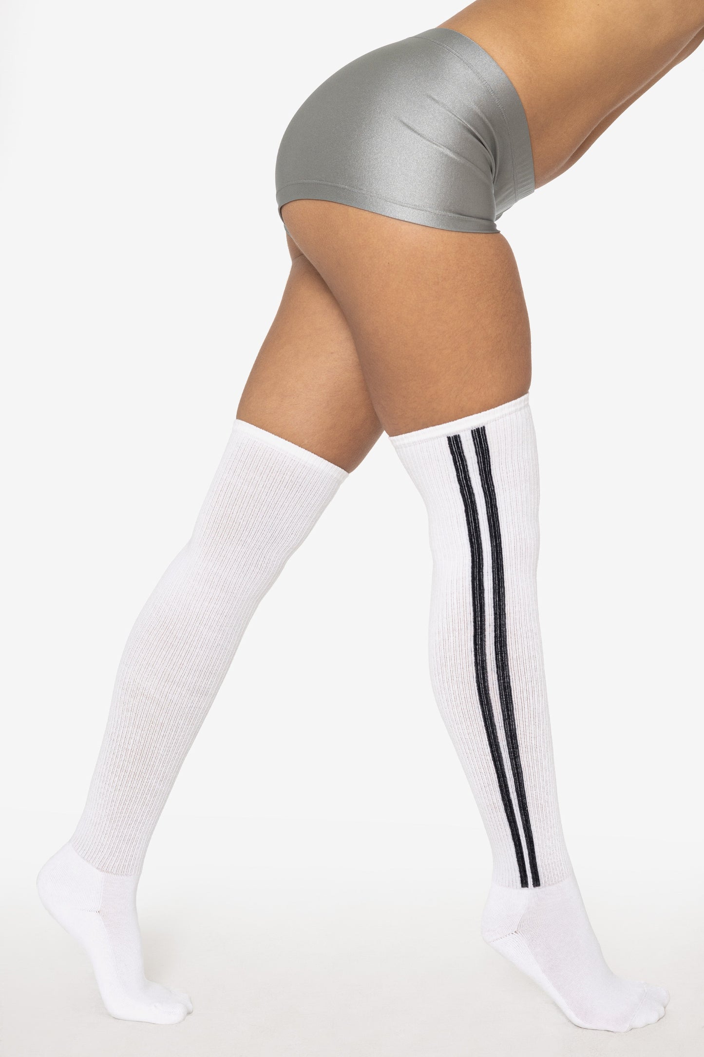SCRSTRSOCK - Classic Soccer Stripe Over The Knee Sock