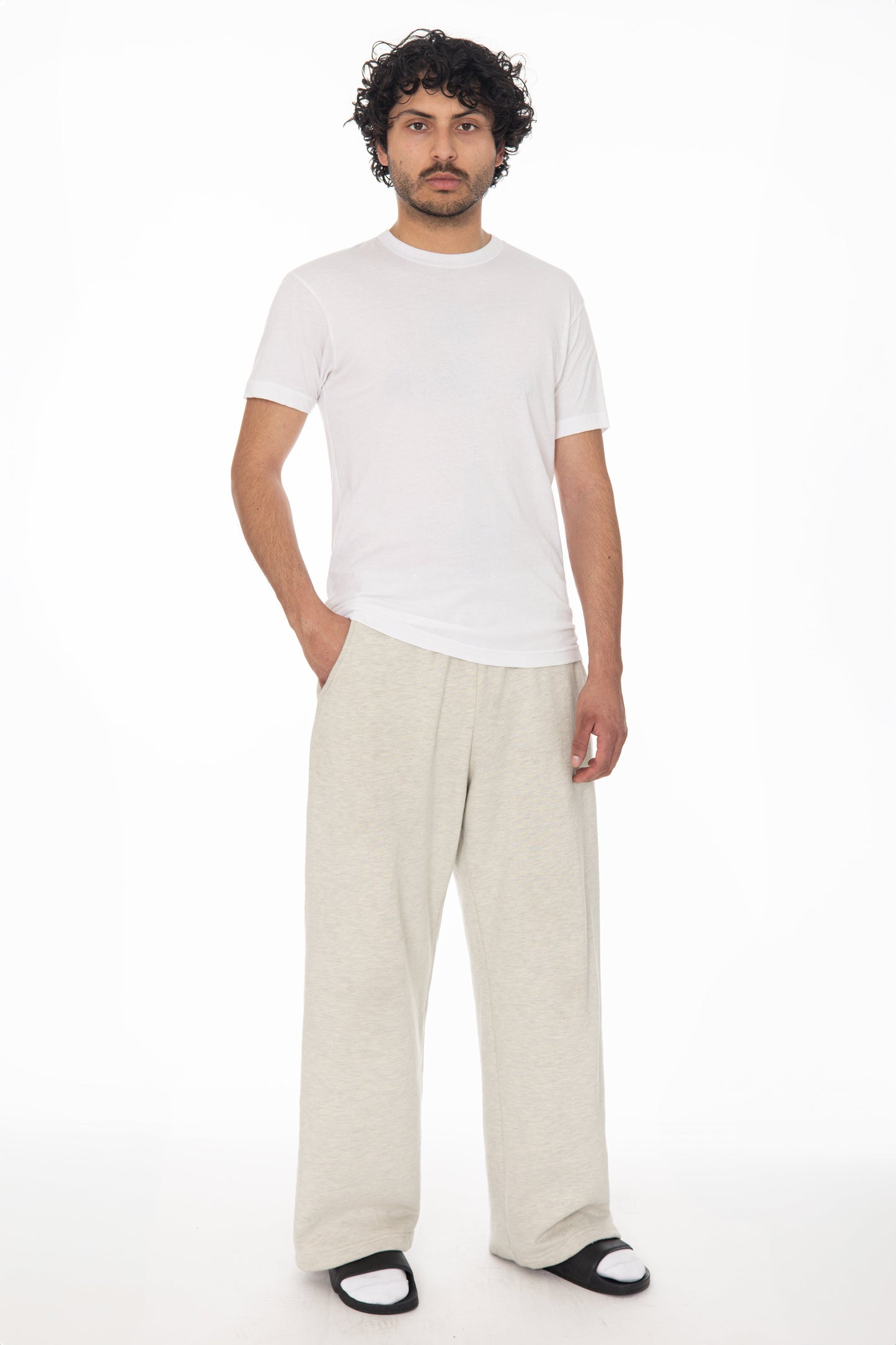 SF1045 - 12 oz Scour Fleece Open Bottom Sweatpants