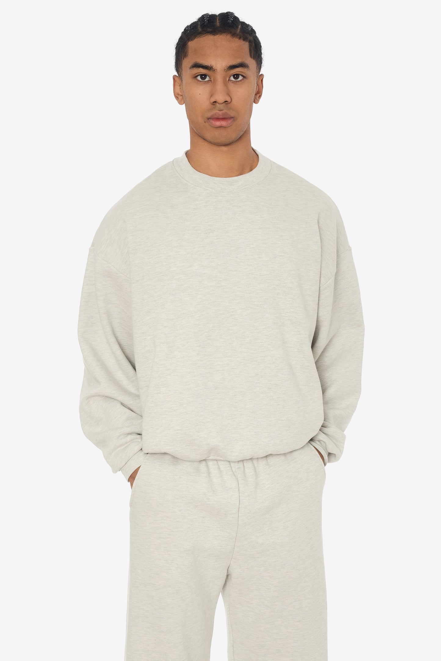 SF1047 - 12oz. Scour Fleece Wide Crewneck