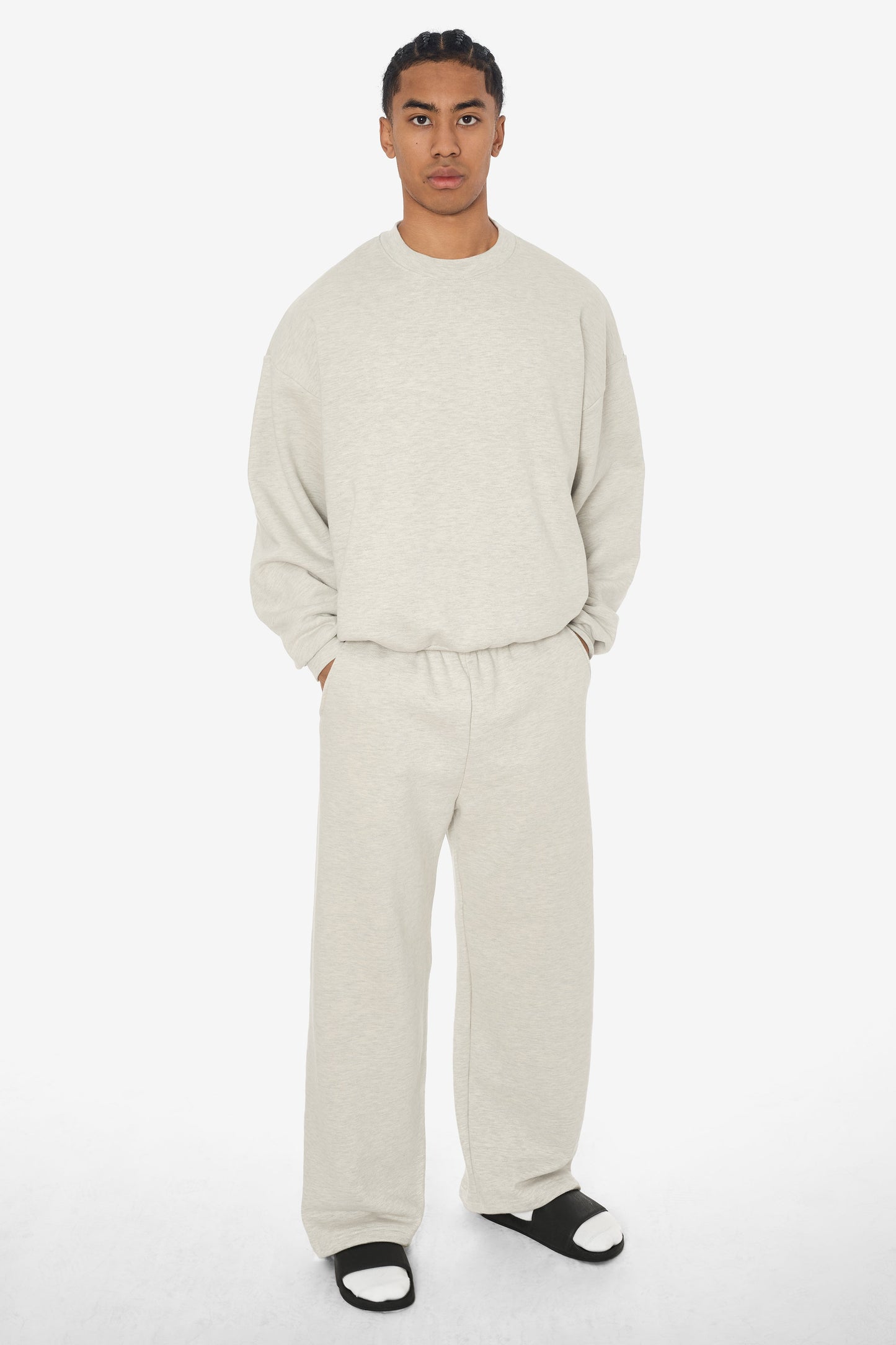 SF1047 - 12oz. Scour Fleece Wide Crewneck