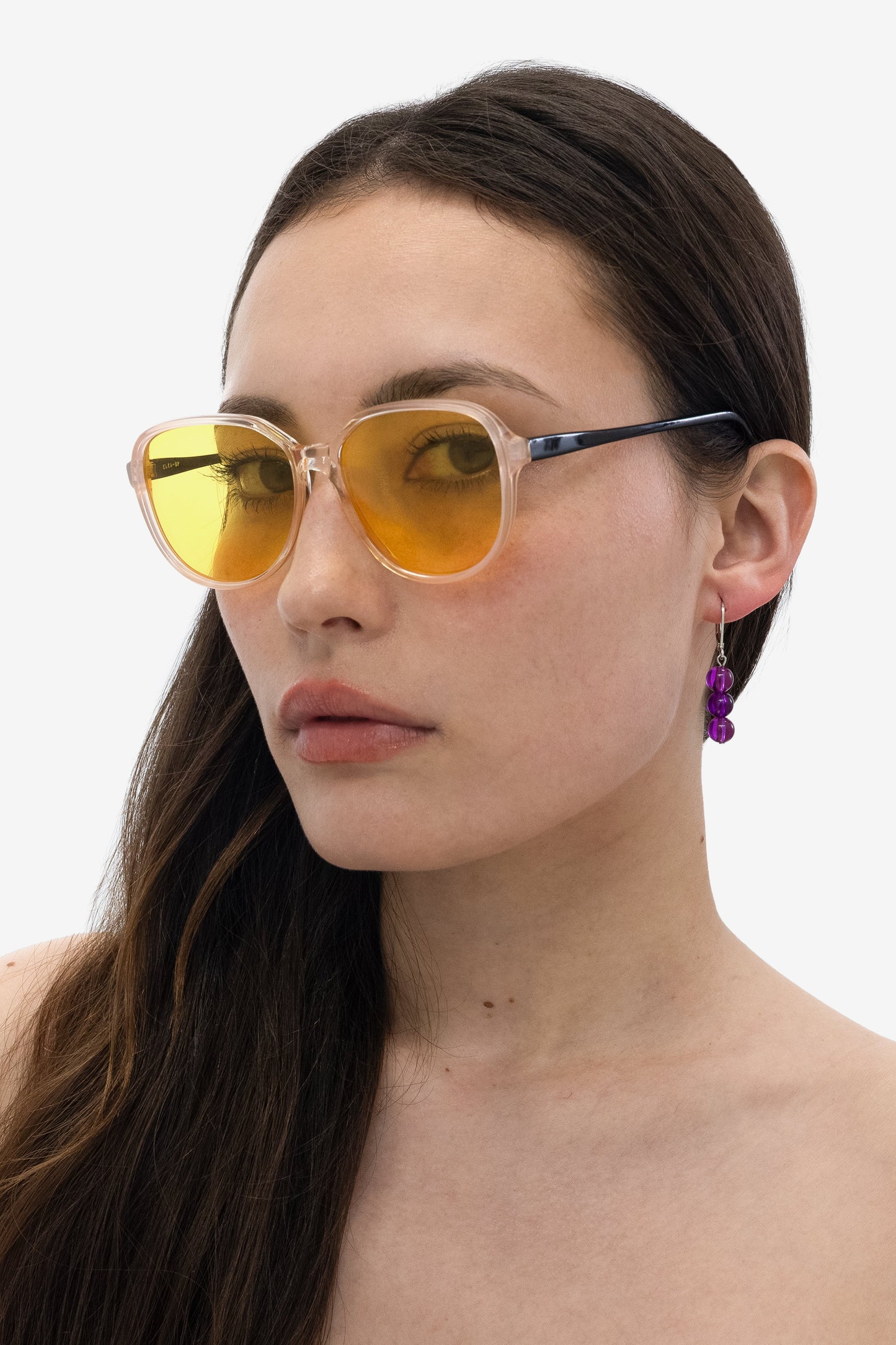 JWL8DE - 8MM Triple Beaded Drop Earrings