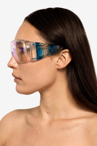 SGVN101 - Rainbow Oversized Sunglasses