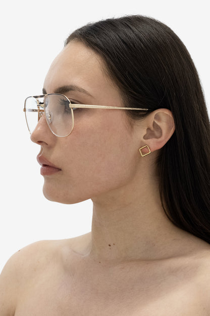 JWL103 - Square Stud Earring
