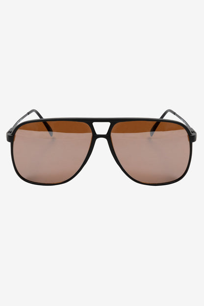 SGVN39 - Unisex Aviator Black Sunglasses