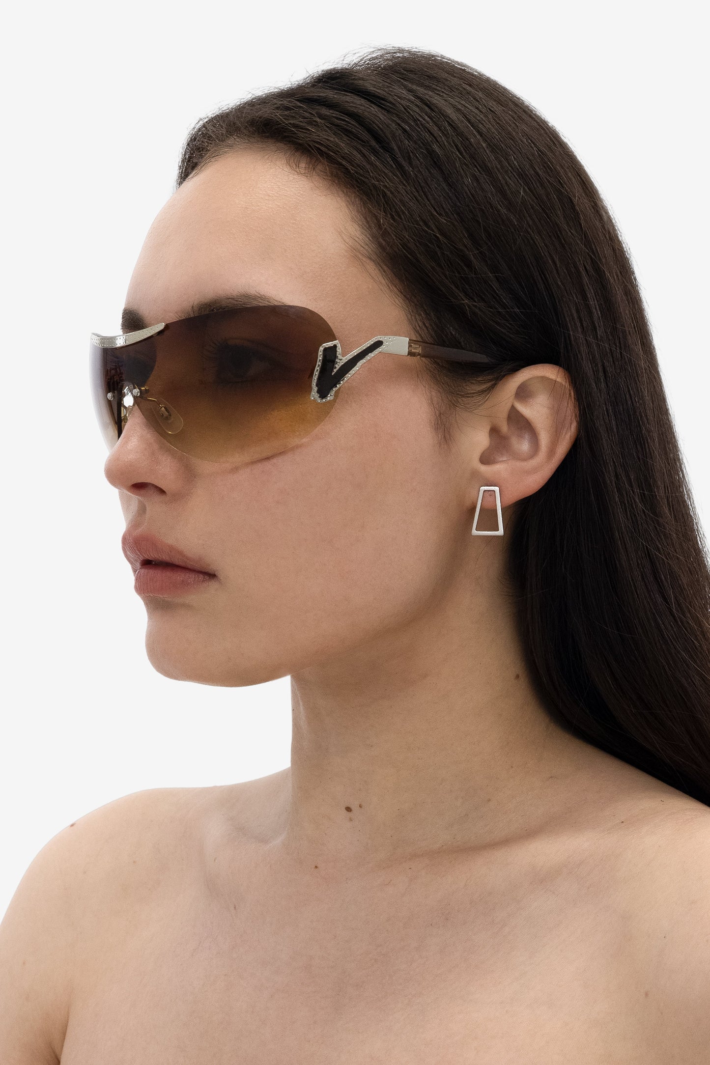 JWL104 - Trapezoid Stud Earrings