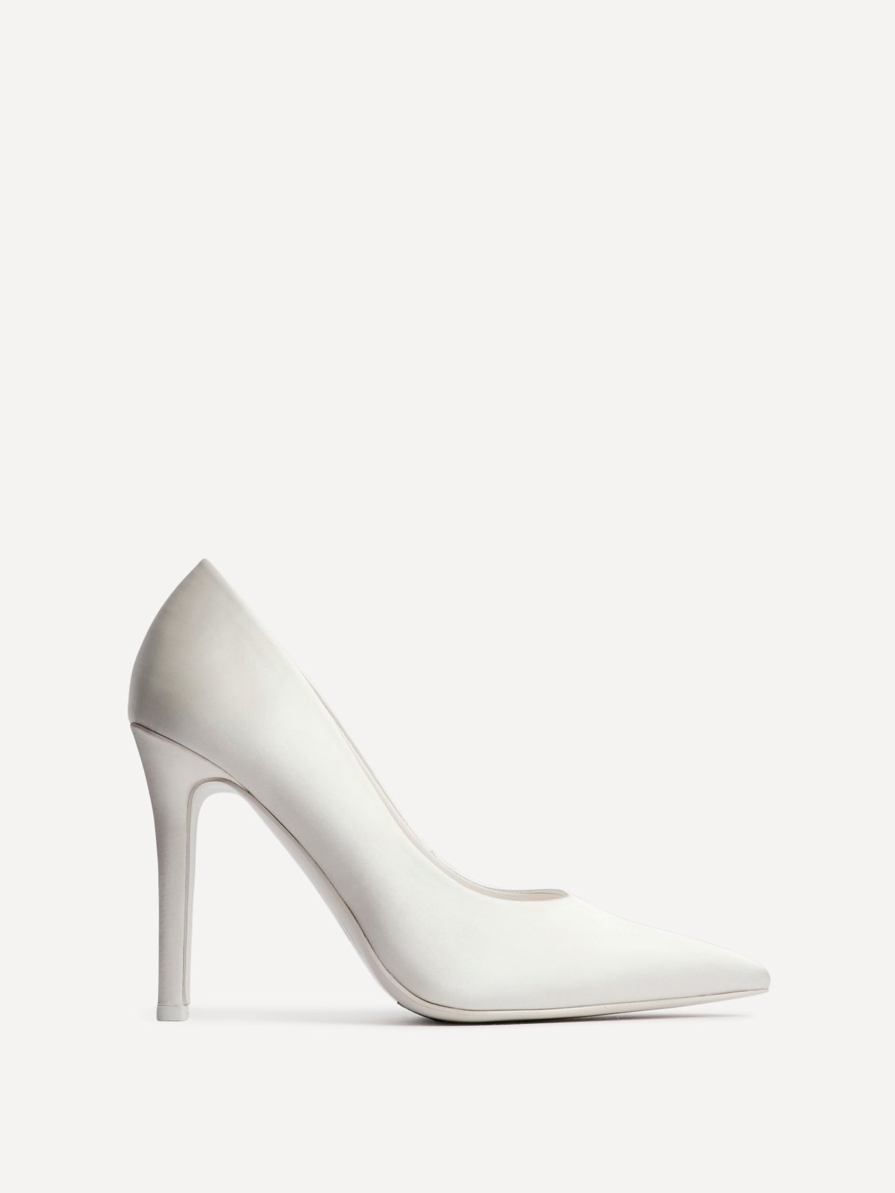 Solemate Bridal Ivory Satin Court Heels