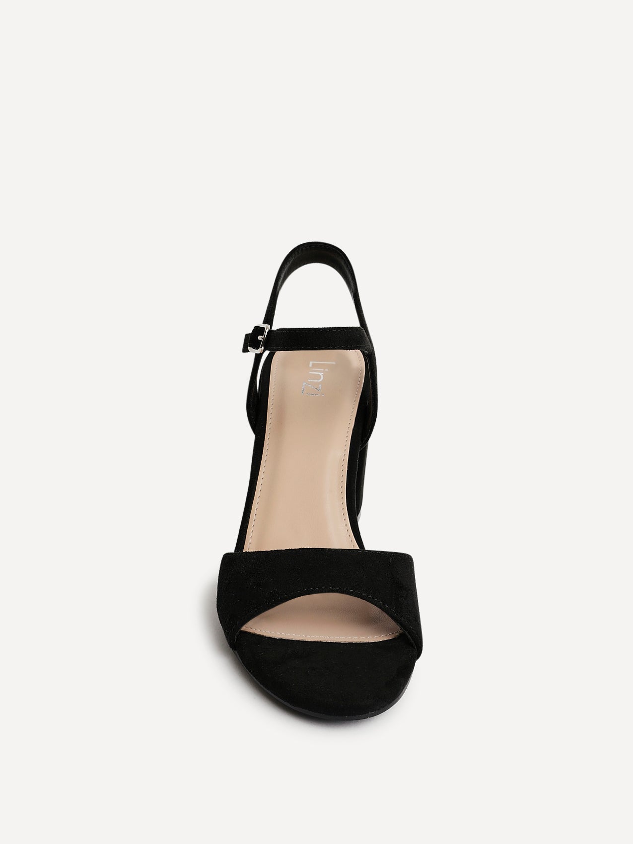 Soul Black Faux Suede Block Heels