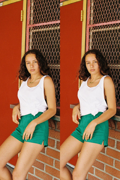 RNF314 - Women's Nylon Track Shorts