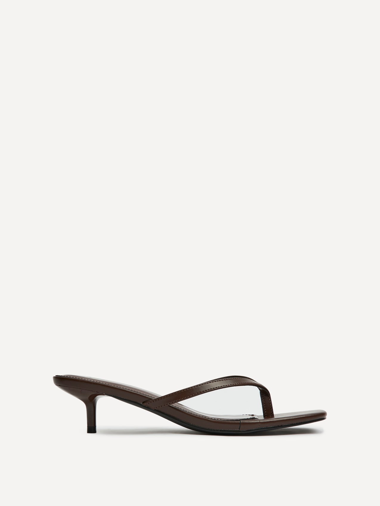 Stassie Brown Mule Heels