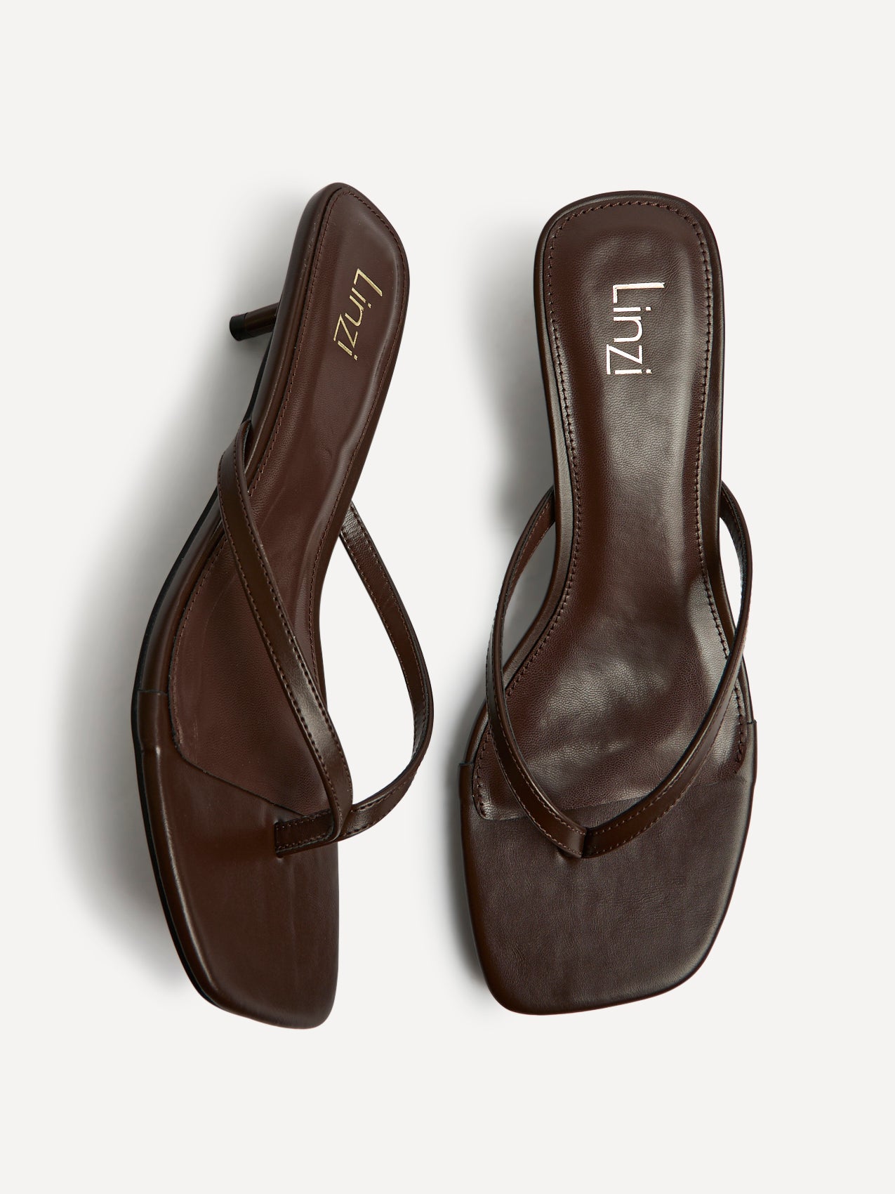 Stassie Brown Mule Heels