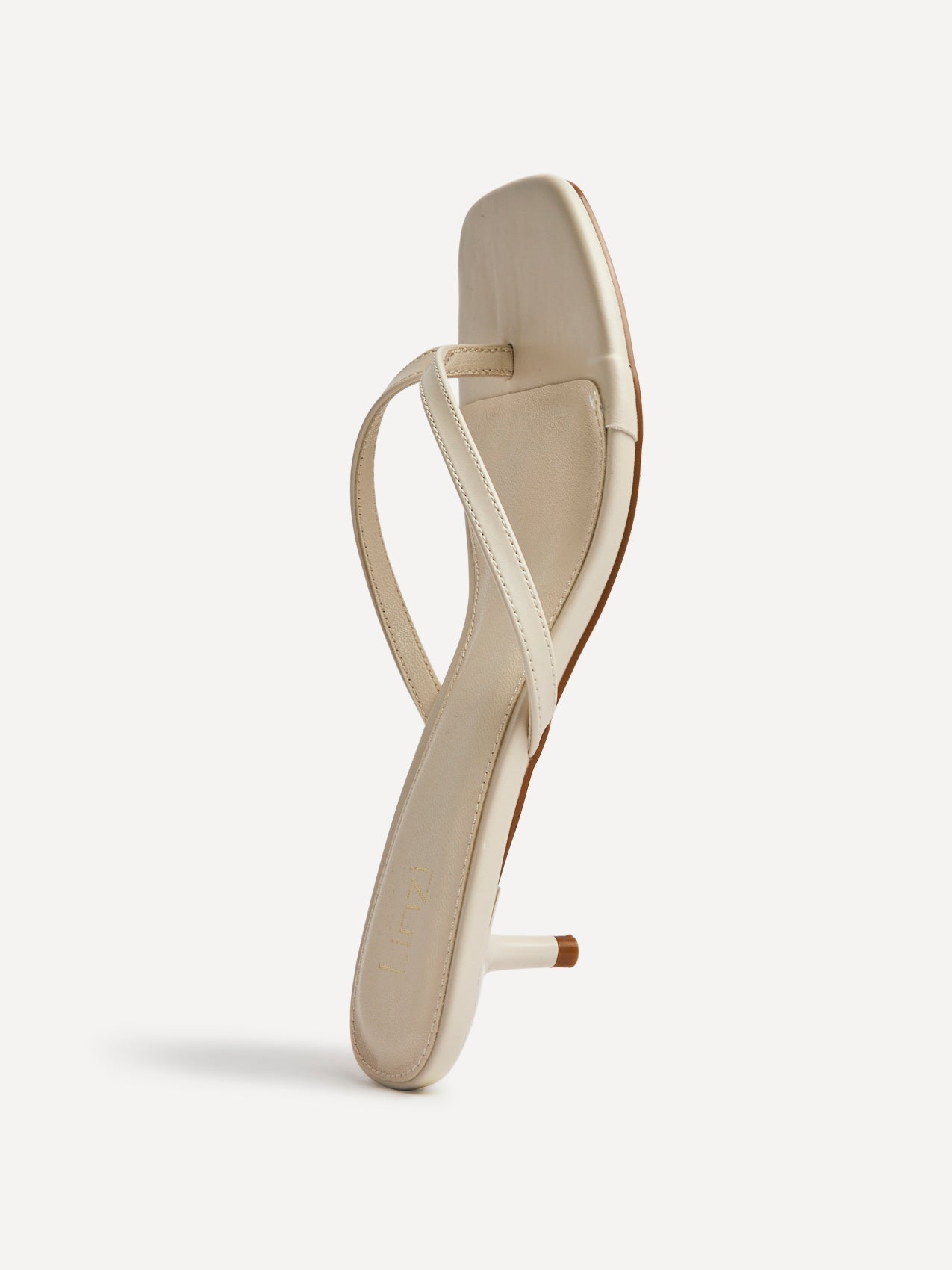 Stassie Ivory Mule Heels