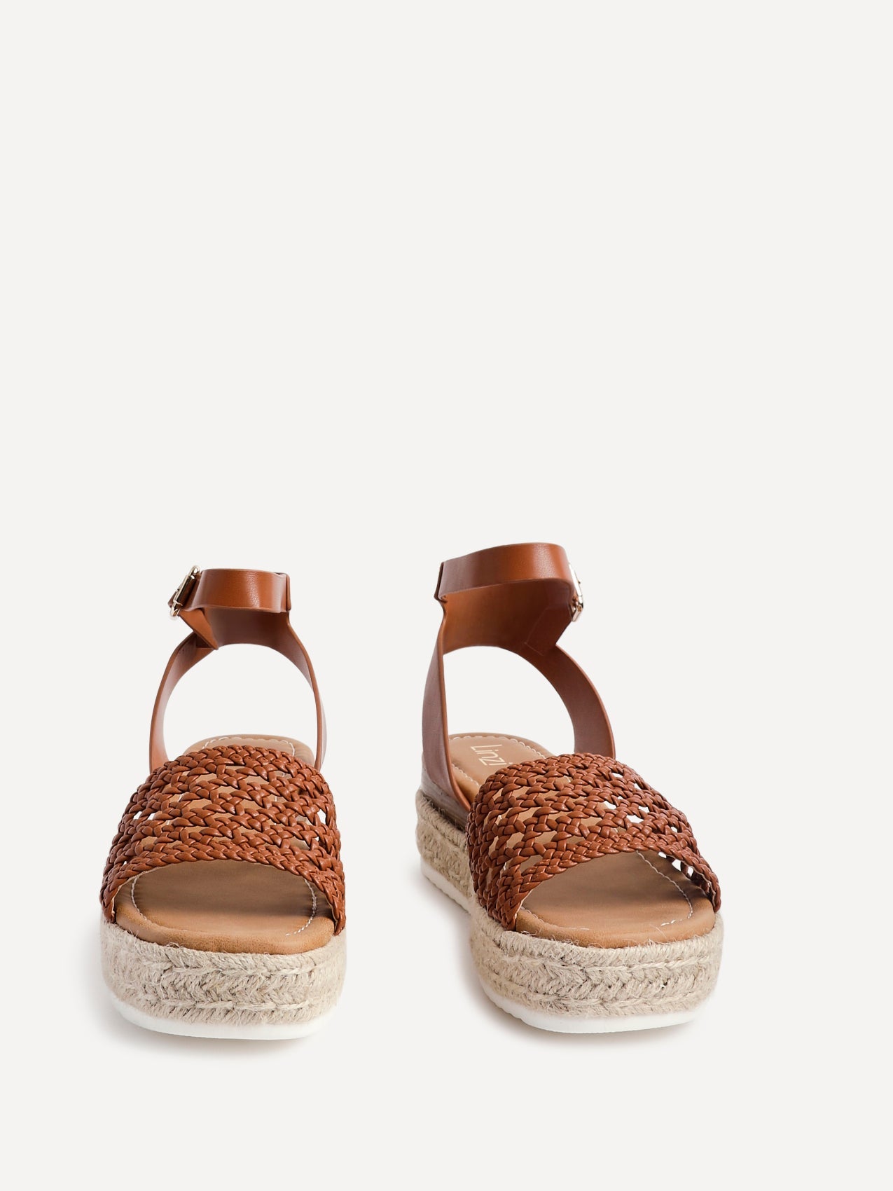 Sundown Tan Espadrille Flatform Sandals