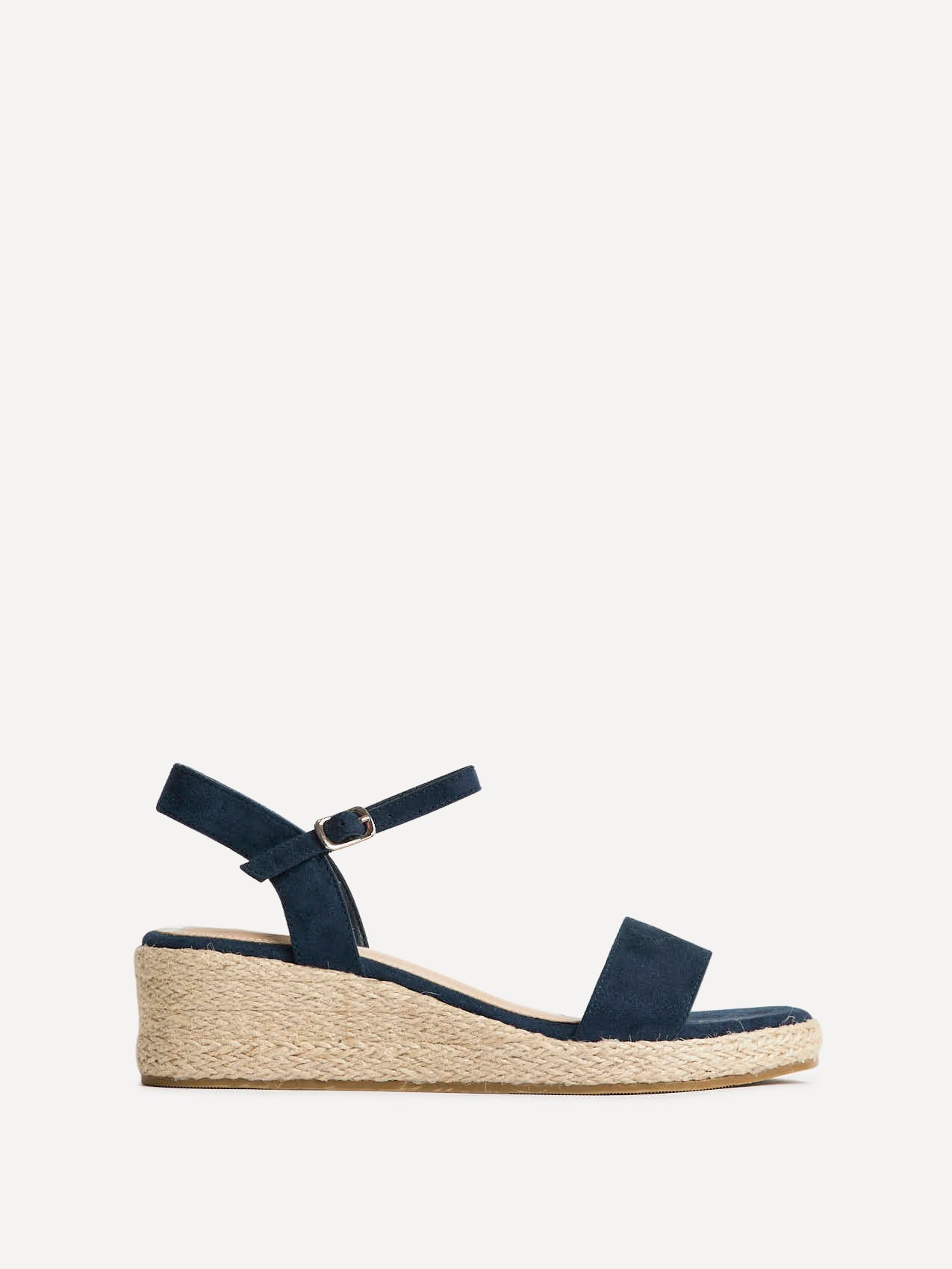 Sunrise Navy Espadrille Flatform Sandals