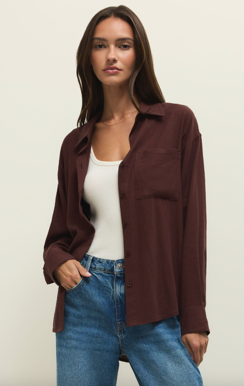alfie button up