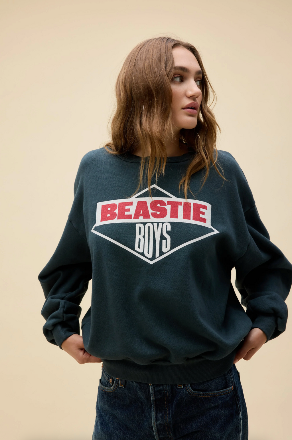 beastie boys logo 84-86 crew sweatshirt