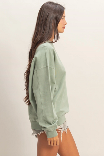 paradise crew neck