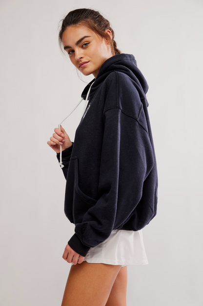 final call front logo hoodie