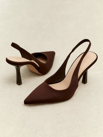 Dash Brown Scuba Court Heels