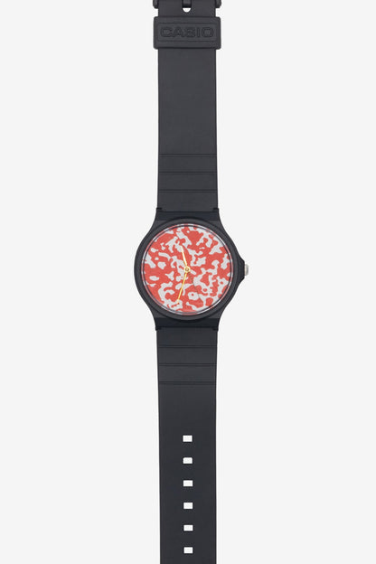 WCHAMQ249B - Men's Casio Classic Composition Print Watch