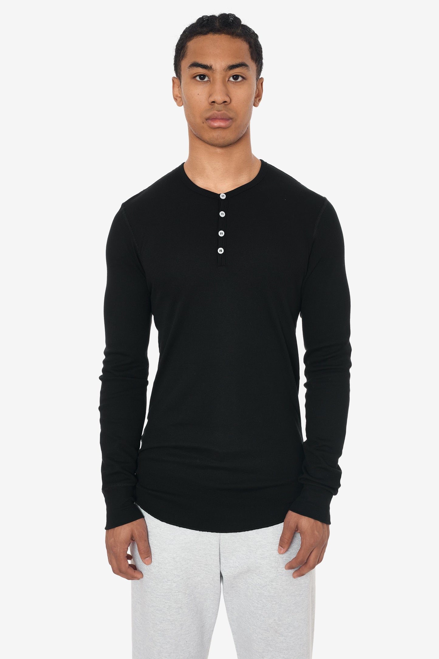 TX458GD - Long Sleeve Heavy Thermal Heritage Henley