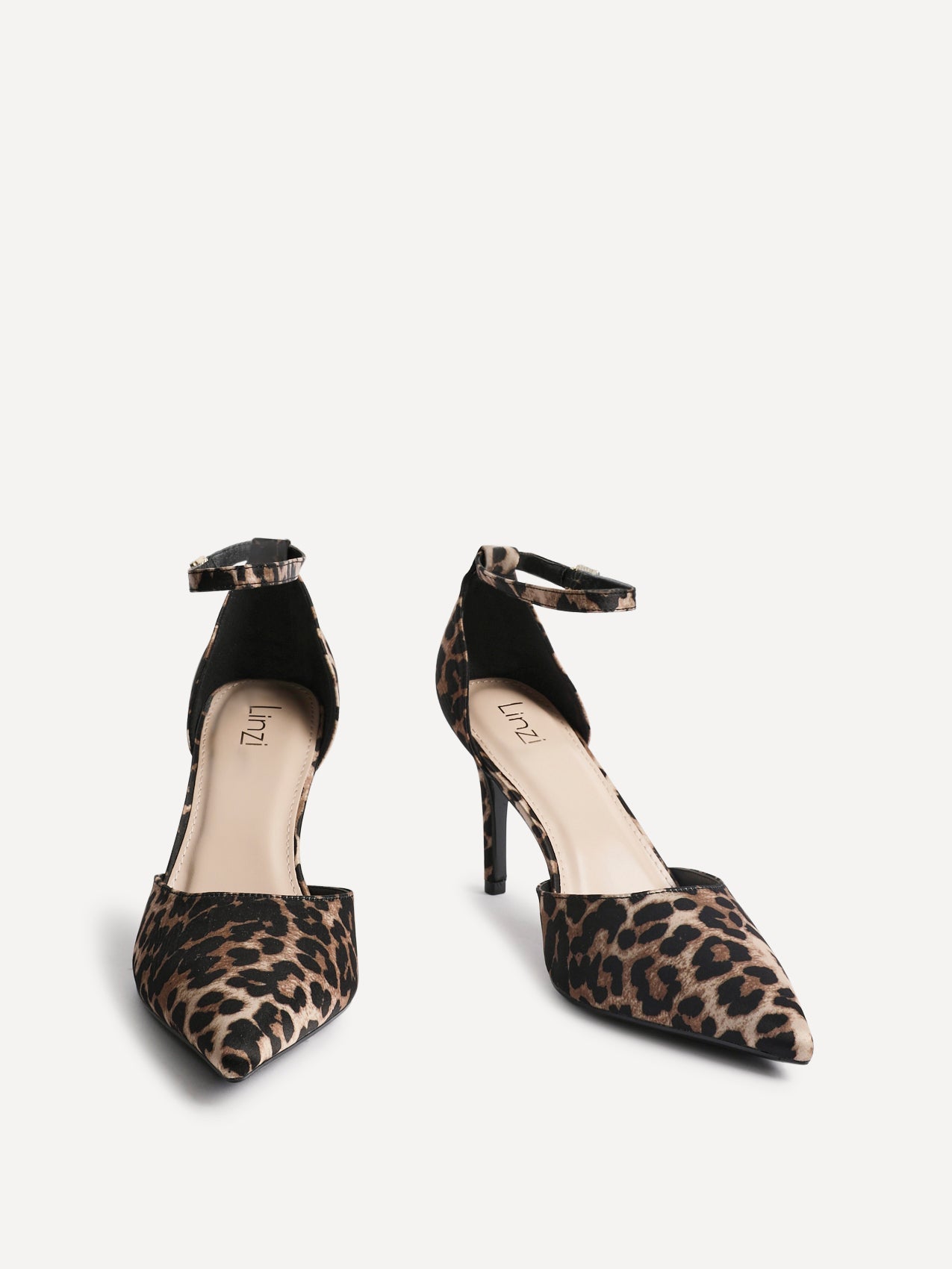 Thea Leopard Print Stiletto Court Heels