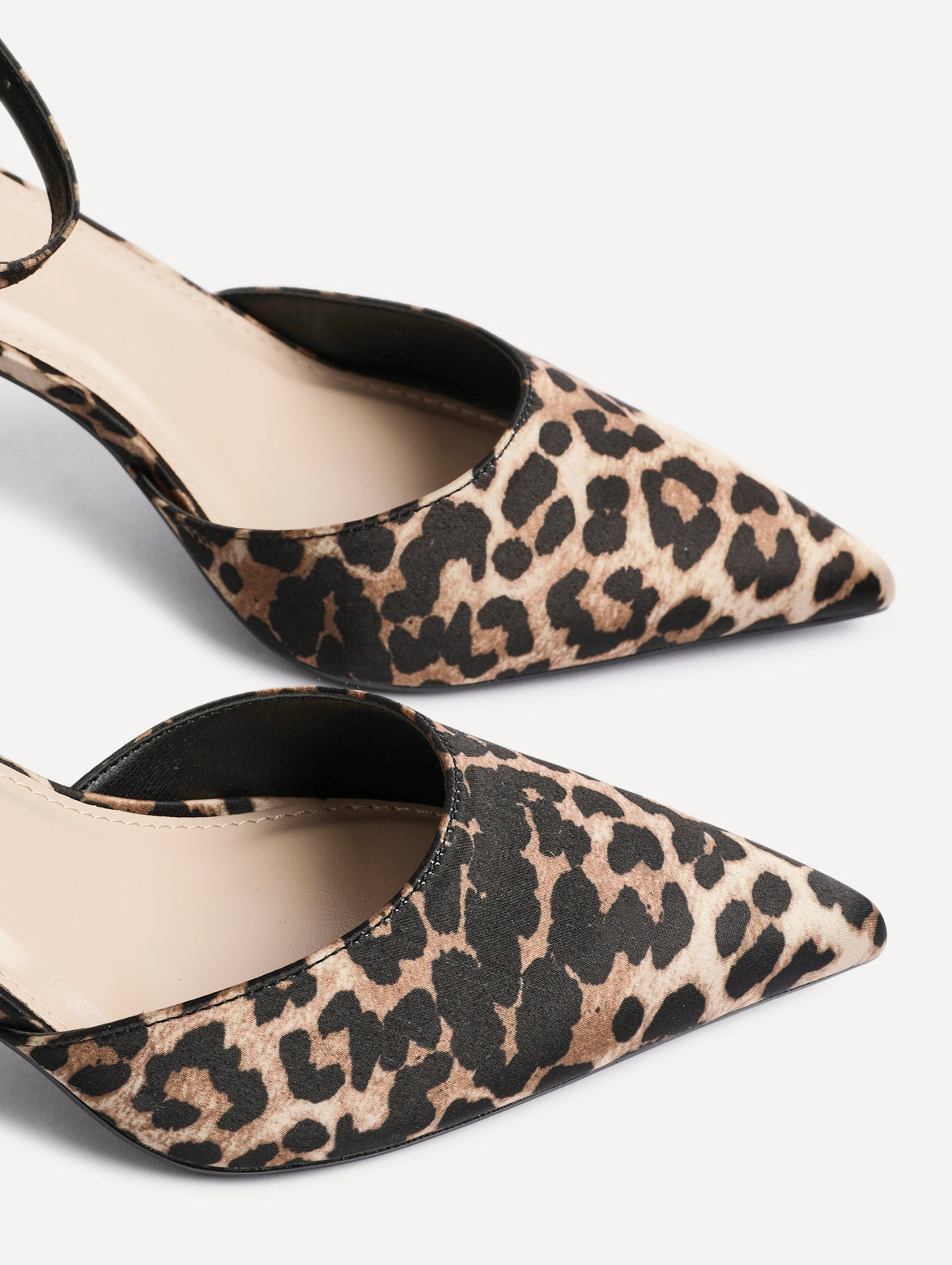 Thea Leopard Print Stiletto Court Heels