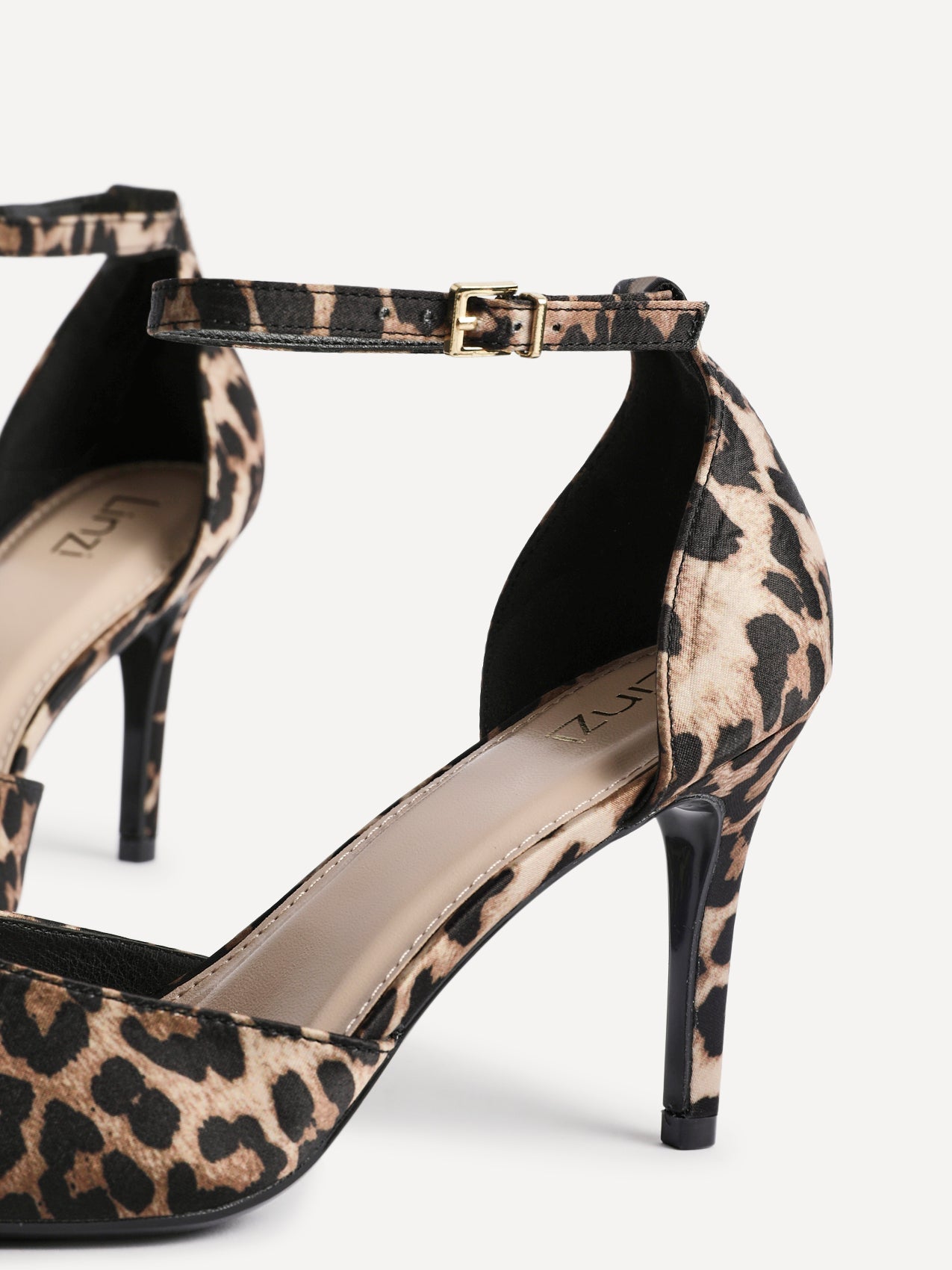 Thea Leopard Print Stiletto Court Heels
