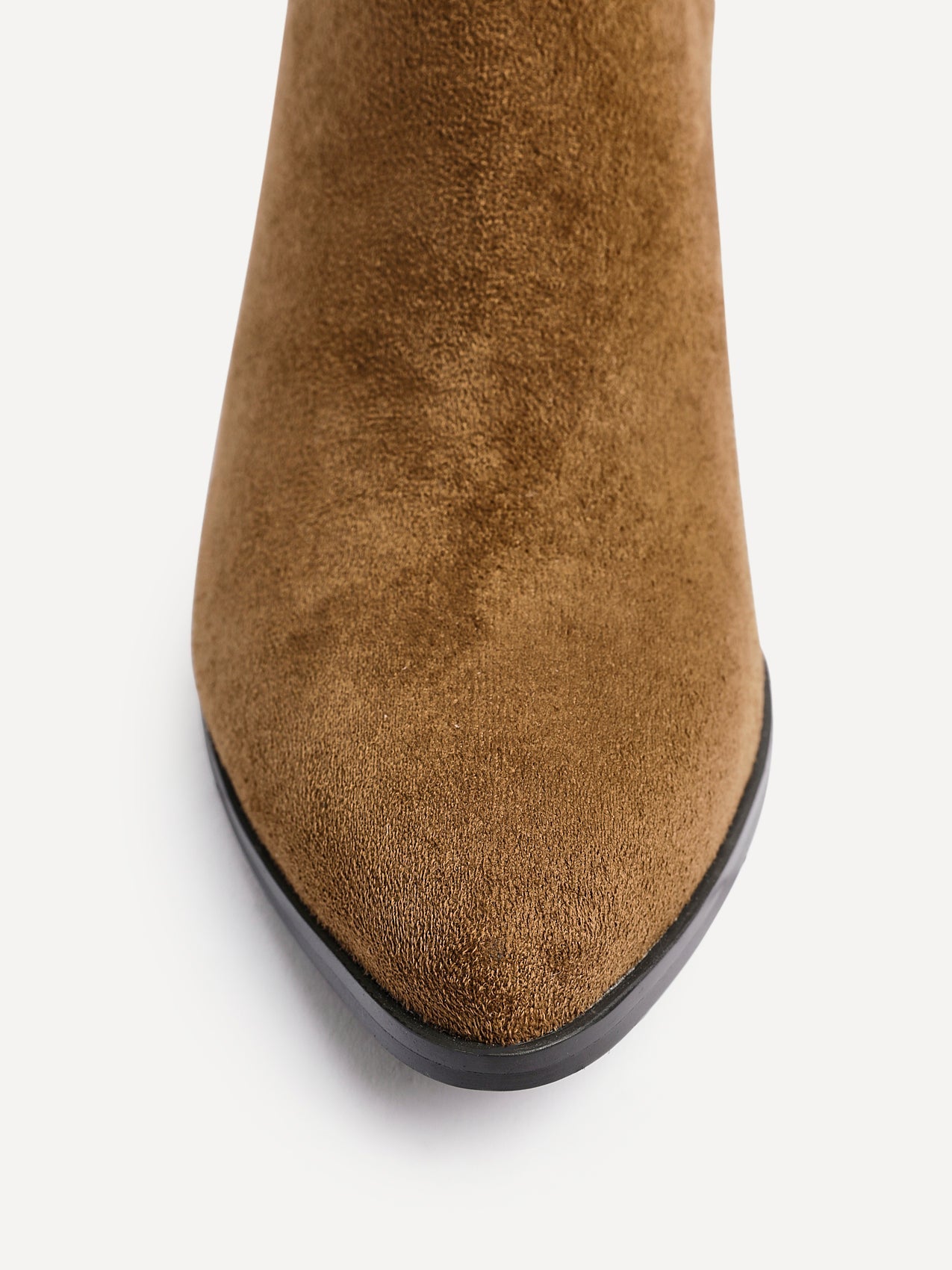 Thrive Tan Block Heeled Boots