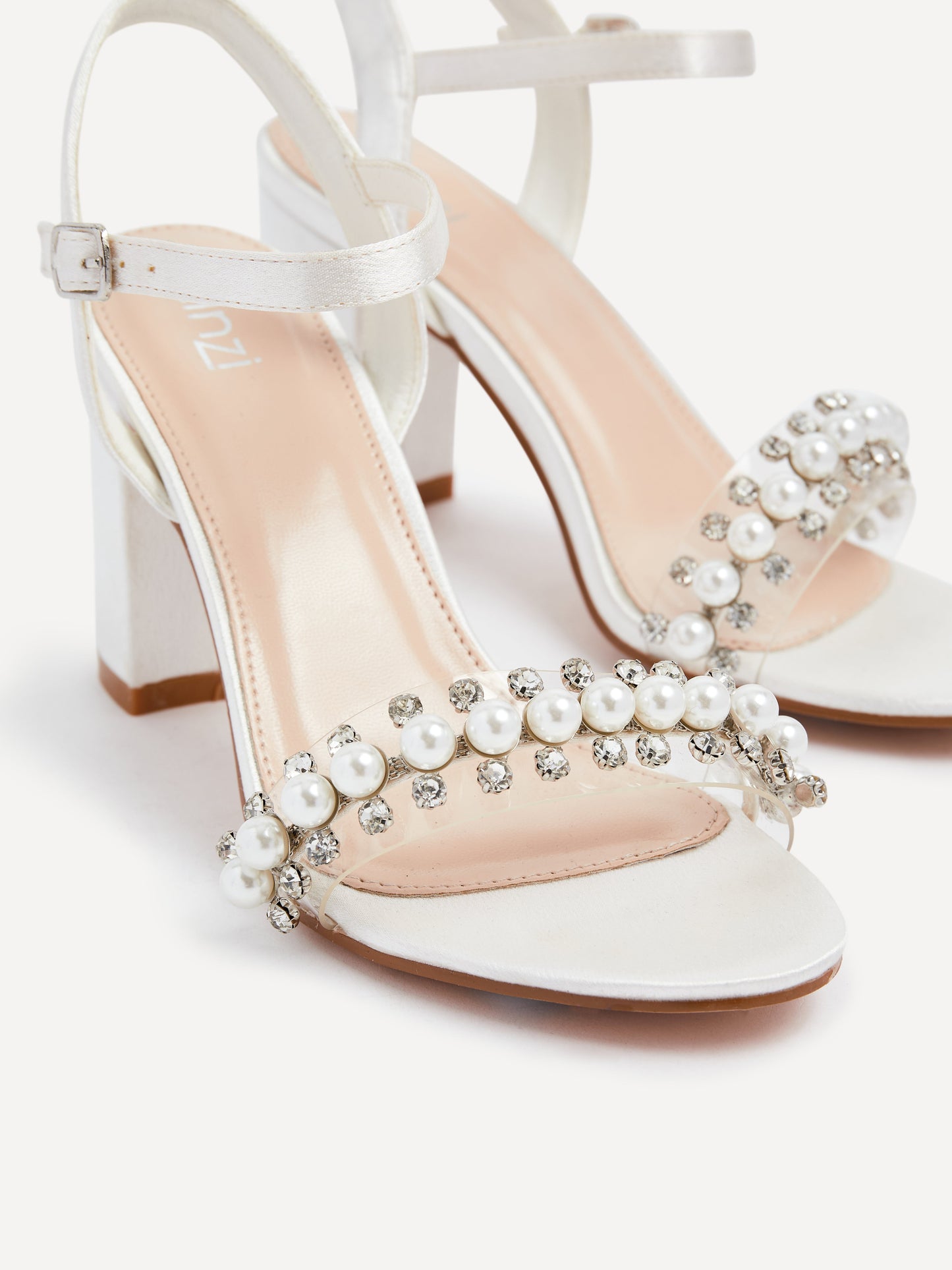 Tinsley Bridal Ivory Beaded Heels
