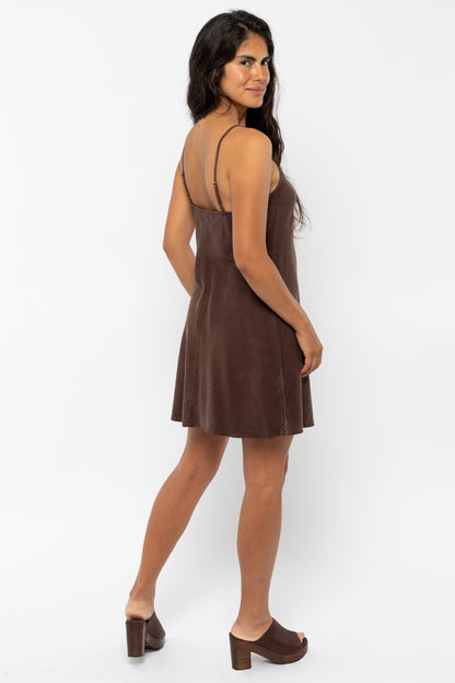 TN100GD - Tencel Mini Slip Dress