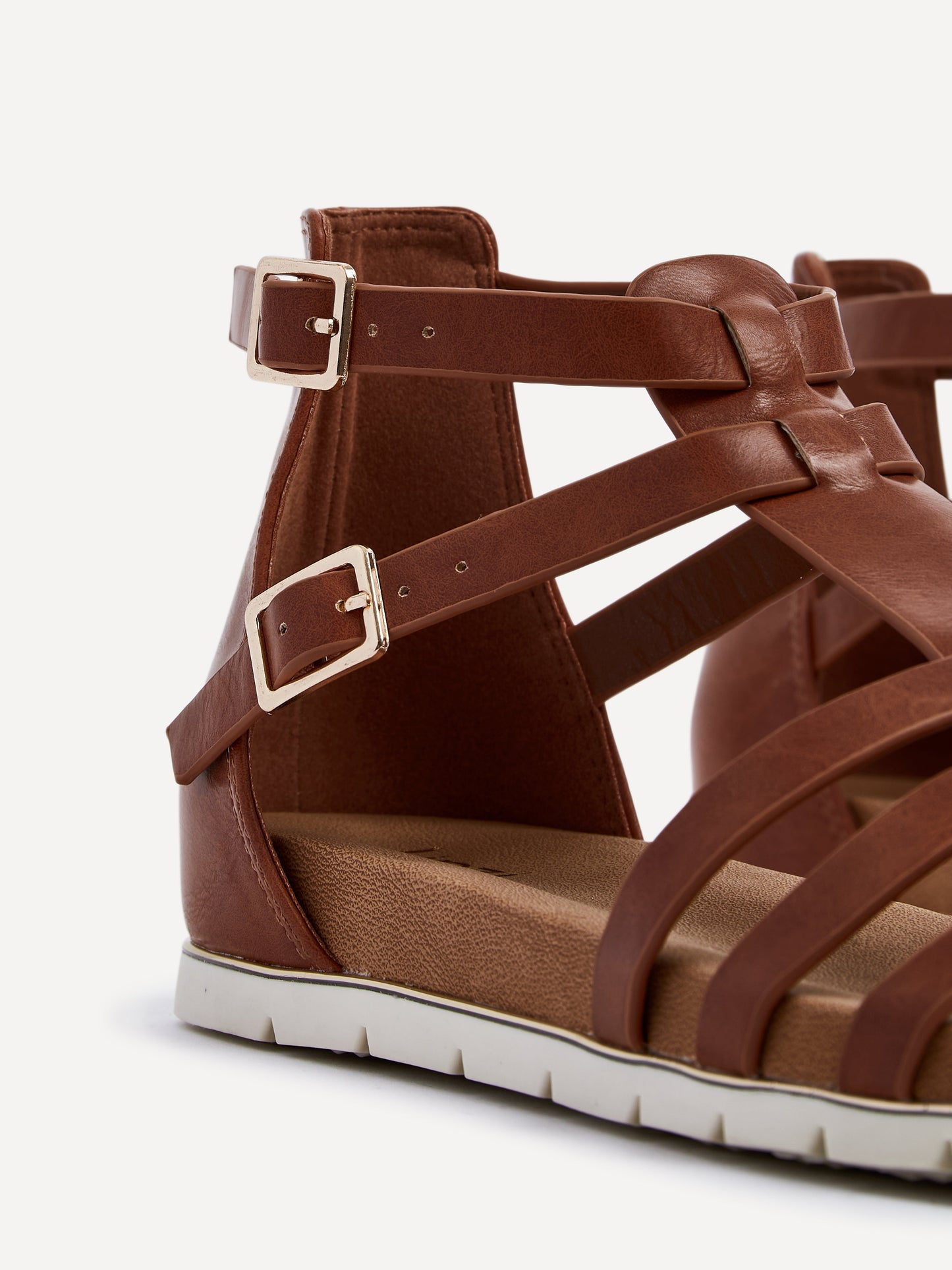 Tour Tan Gladiator T-Bar Sandals